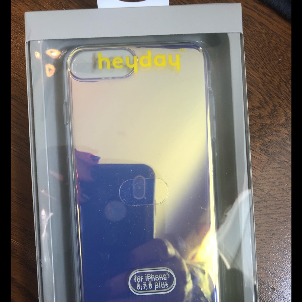 New! NIB! Mirrored  iPhone 6 7 8 plus case!